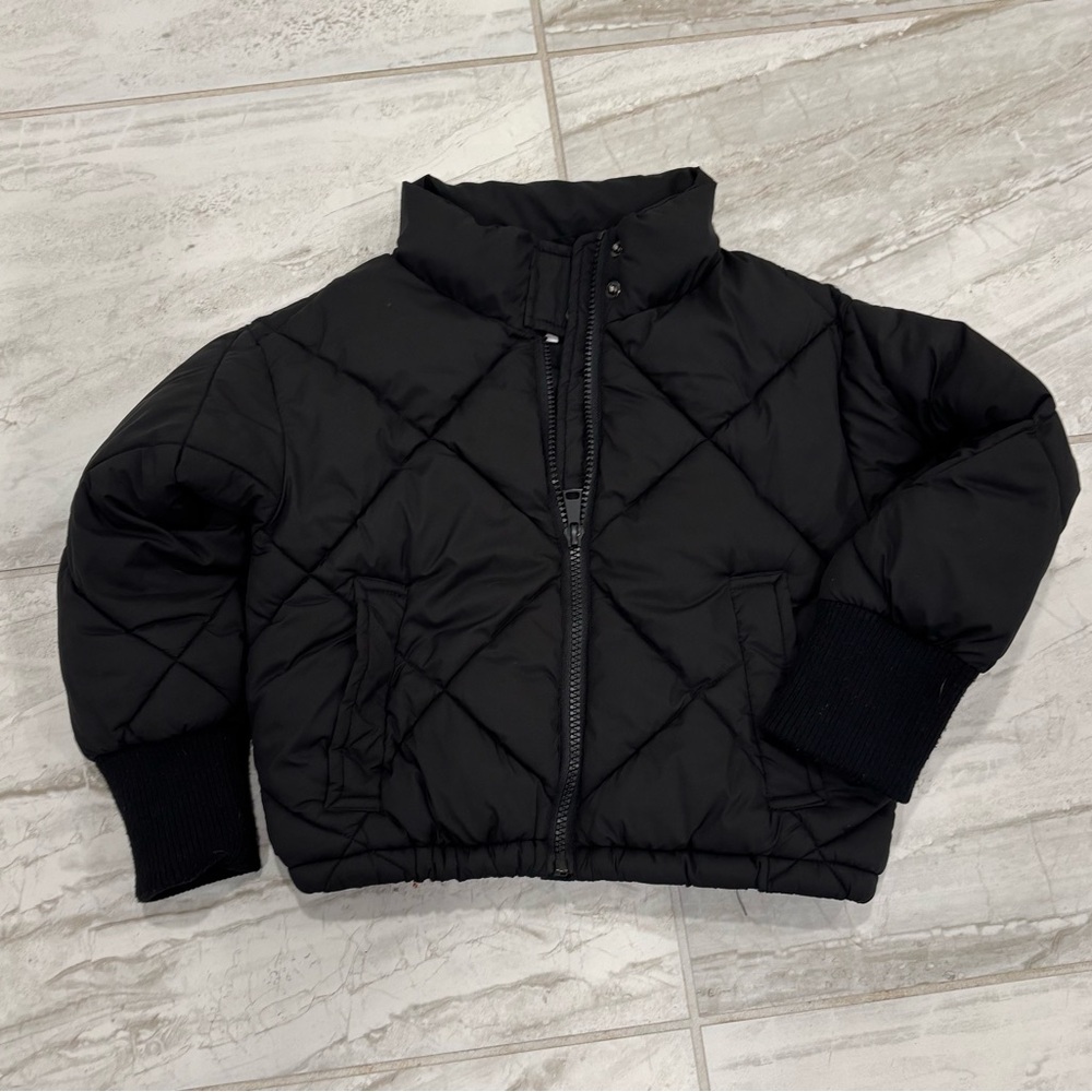 GB Kids Black Quilted Jacket